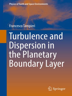 cover image of Turbulence and Dispersion in the Planetary Boundary Layer